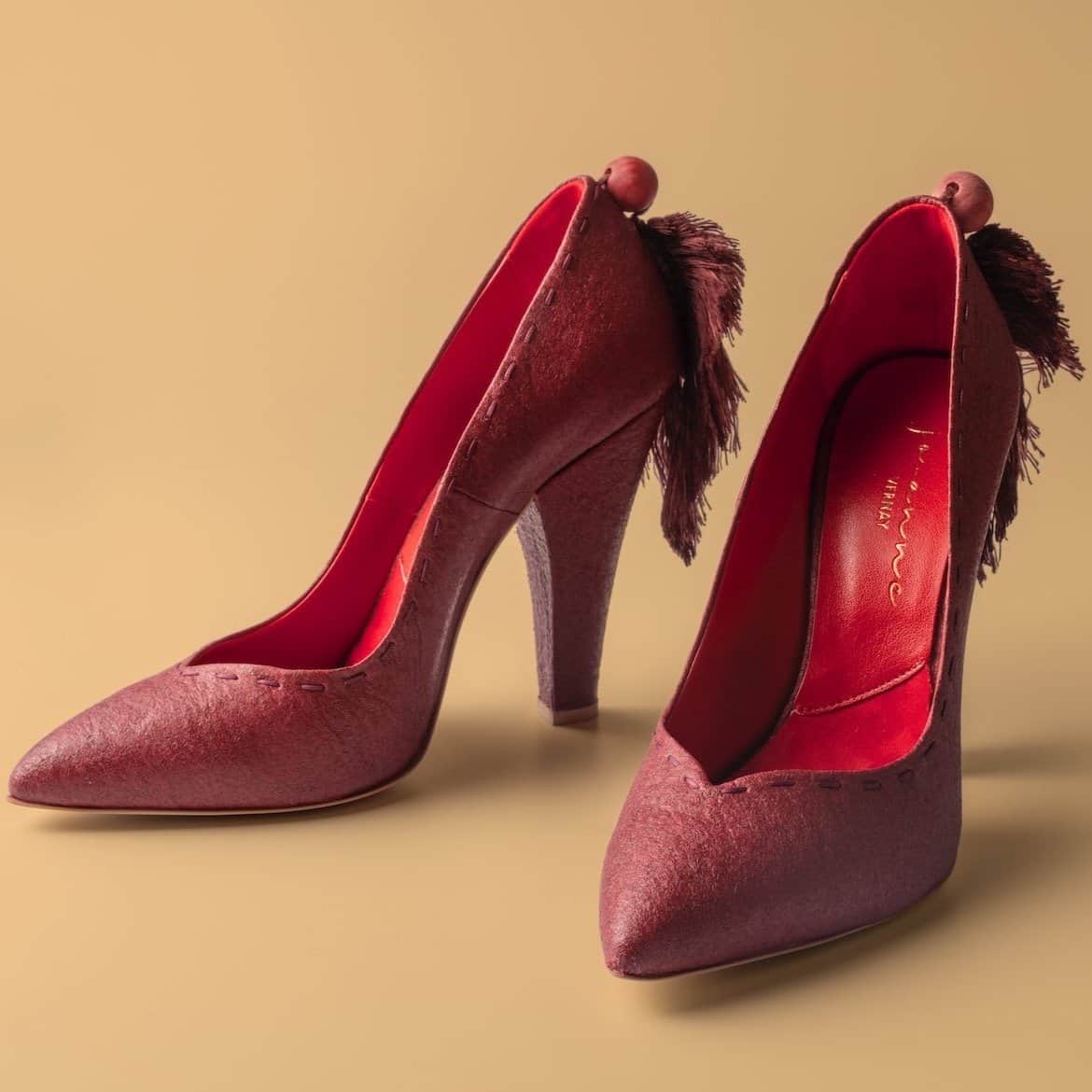 Mulberry color heels discount